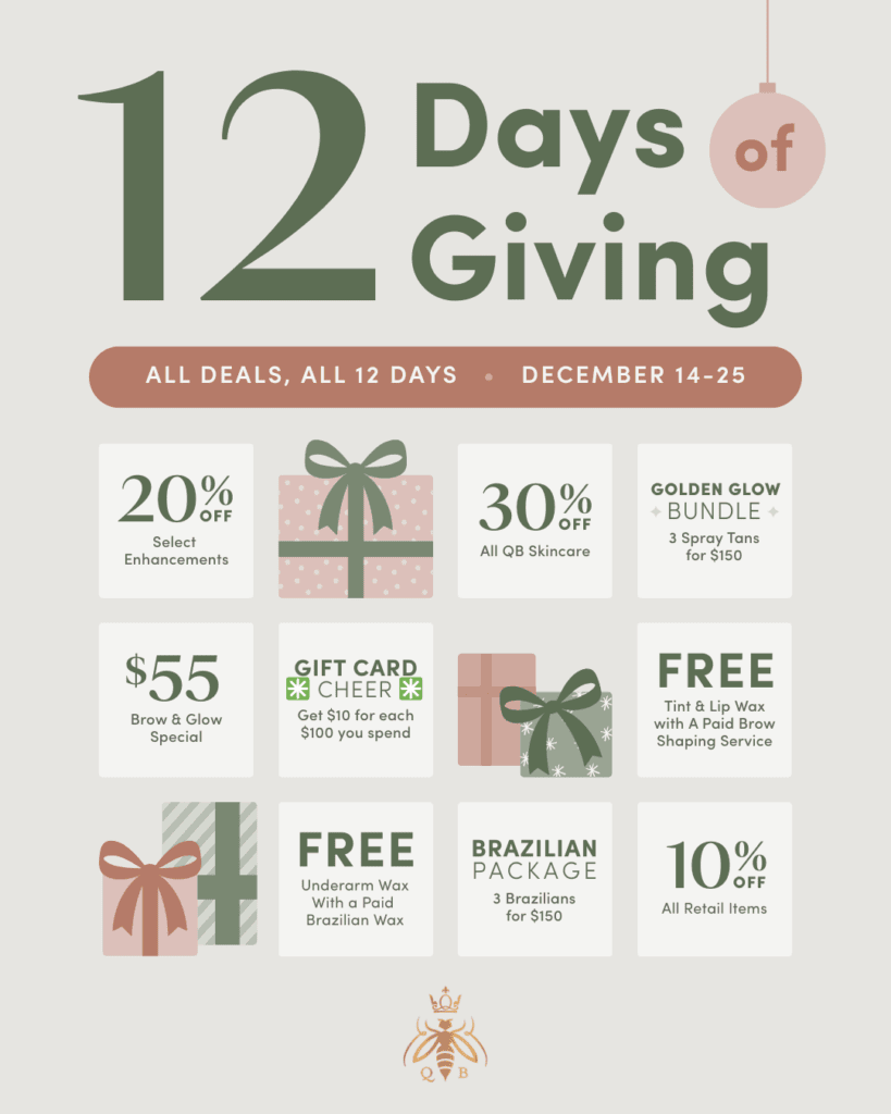 12 Days of Giving IG Posts